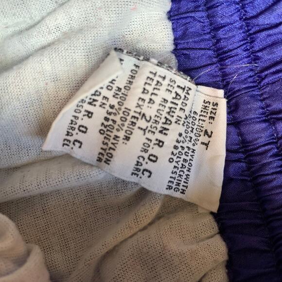 Vintage Lined Windbreaker pants - Picture 2 of 10